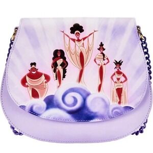 Loungefly Disney Hercules Singing Muses Crossbody Purse